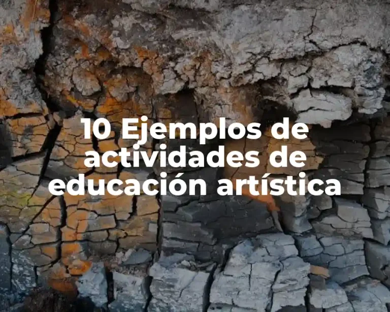 10 Ejemplos de actividades de educación artística
