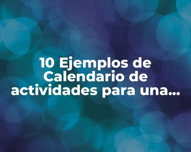 10 Ejemplos de Calendario de actividades para una camisa publicitaria