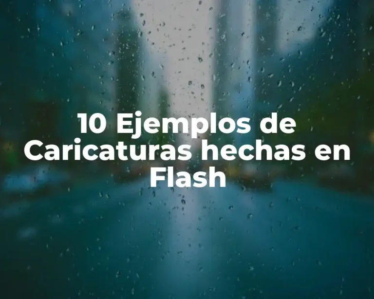 10 Ejemplos de Caricaturas hechas en Flash