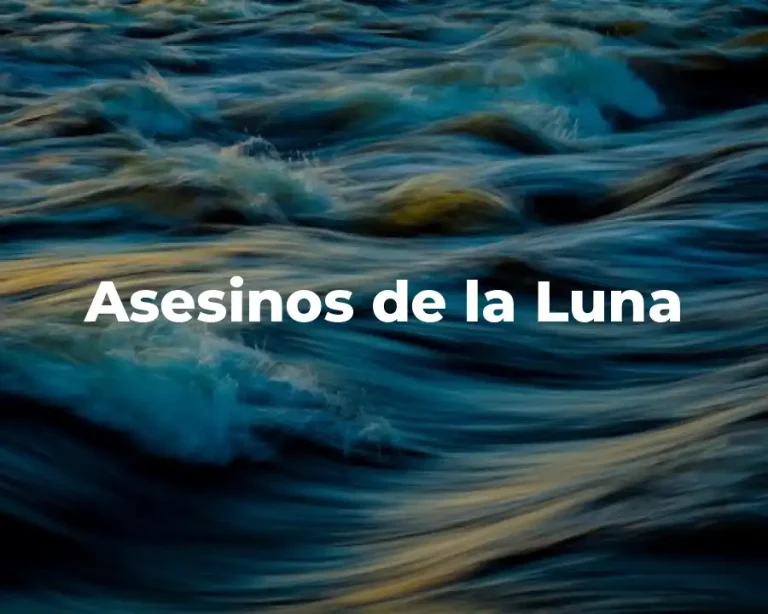 Asesinos de la Luna