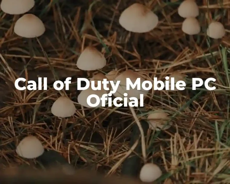 Call of Duty Mobile PC Oficial