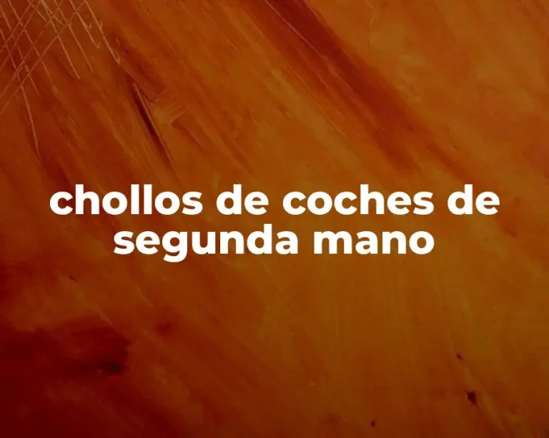 chollos de coches de segunda mano
