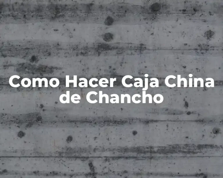Como Hacer Caja China de Chancho