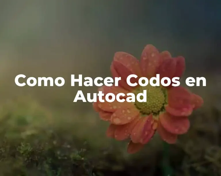 Como Hacer Codos en Autocad