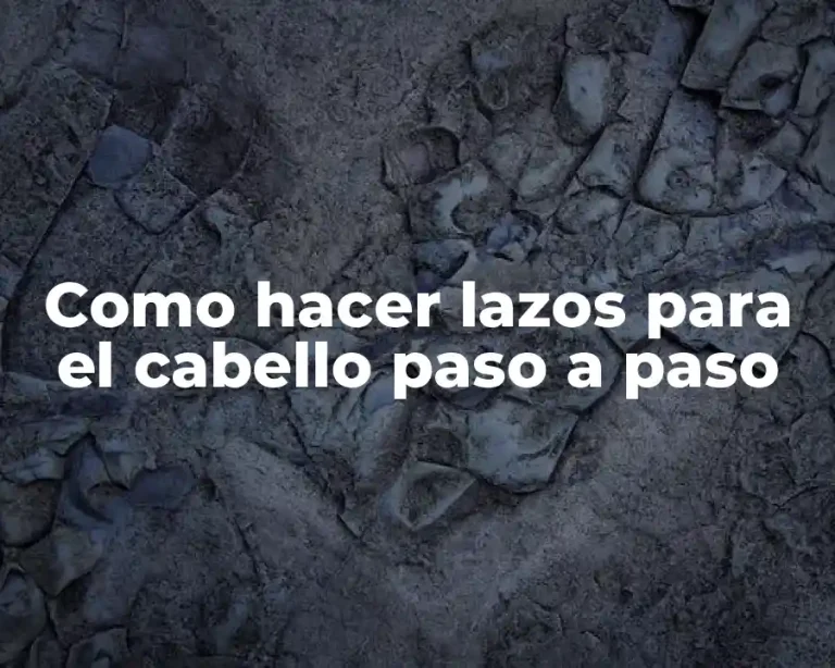Como hacer lazos para el cabello paso a paso