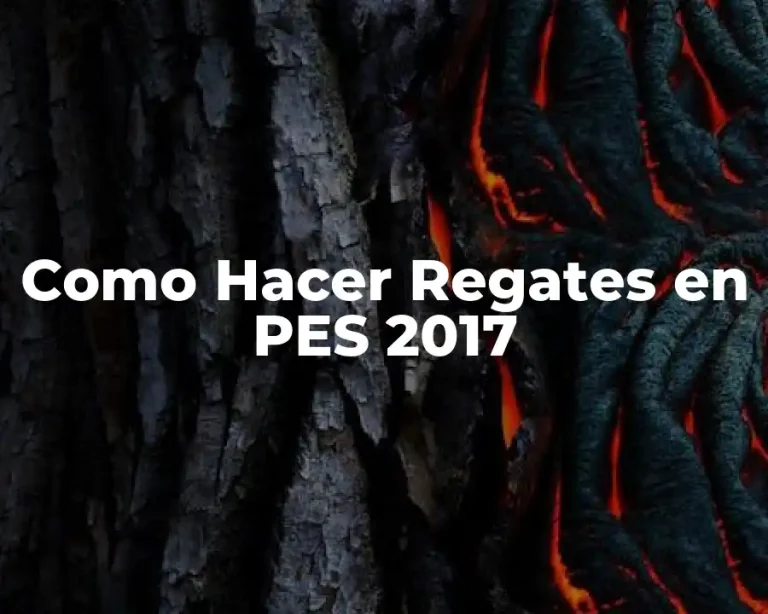 Como Hacer Regates en PES 2017