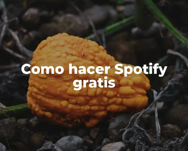 Como hacer Spotify gratis