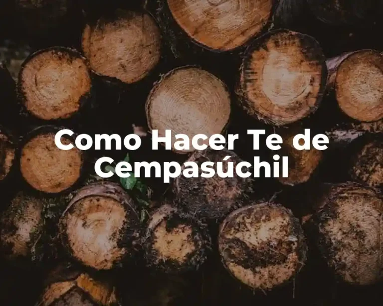 Como Hacer Te de Cempasúchil