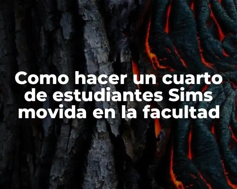 Como hacer un cuarto de estudiantes Sims movida en la facultad