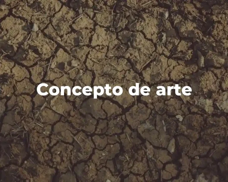Concepto de arte