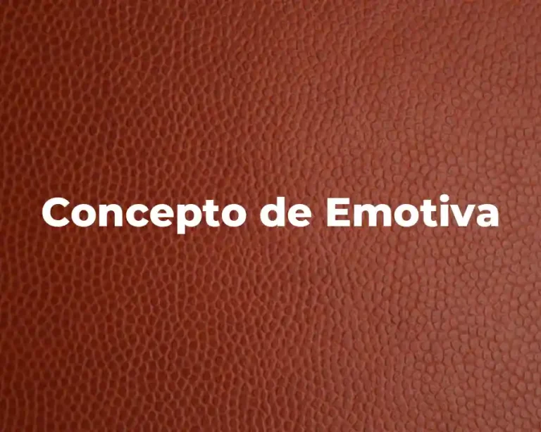 Concepto de Emotiva