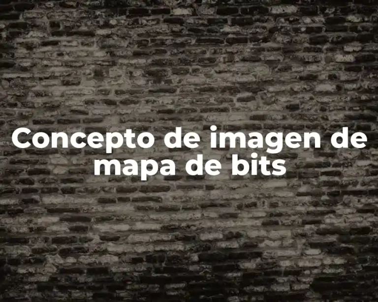 Concepto de imagen de mapa de bits