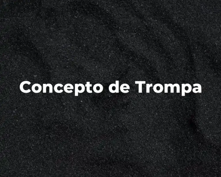 Concepto de Trompa