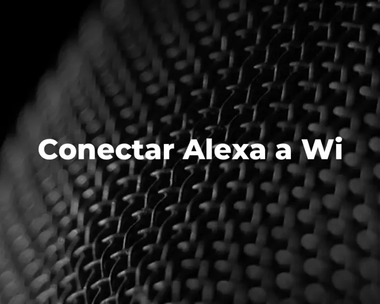 Conectar Alexa a Wi