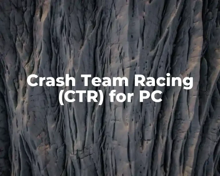 Crash Team Racing (CTR) for PC