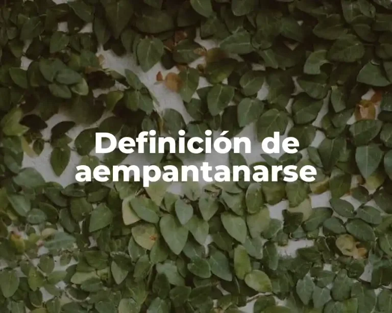 Definición de aempantanarse