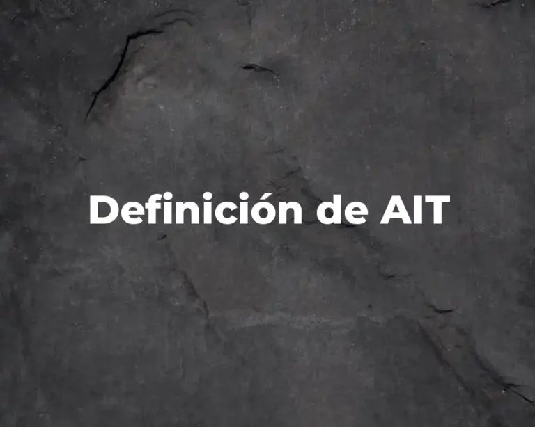 Definición de AIT