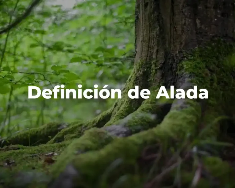 Definición de Alada
