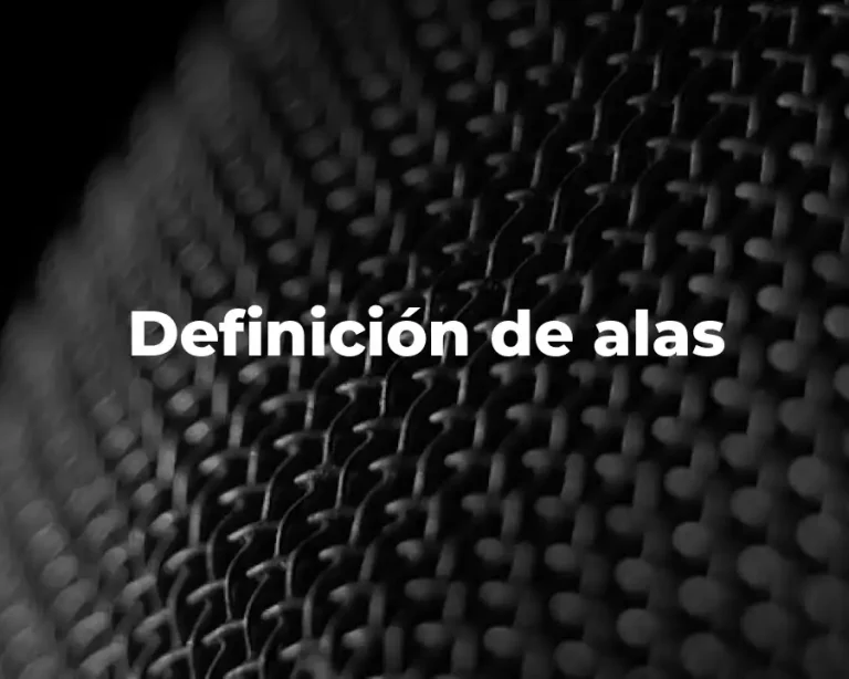 Definición de alas