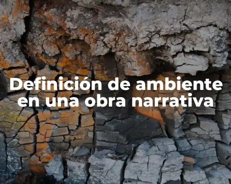 Definición de ambiente en una obra narrativa