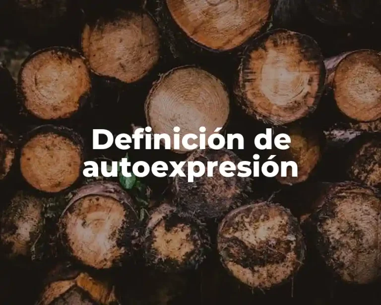 Definición de autoexpresión