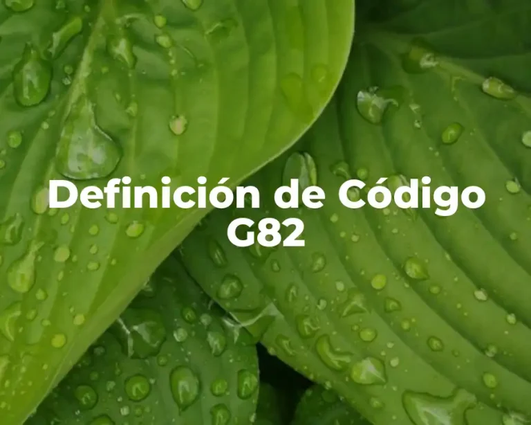 Definición de Código G82