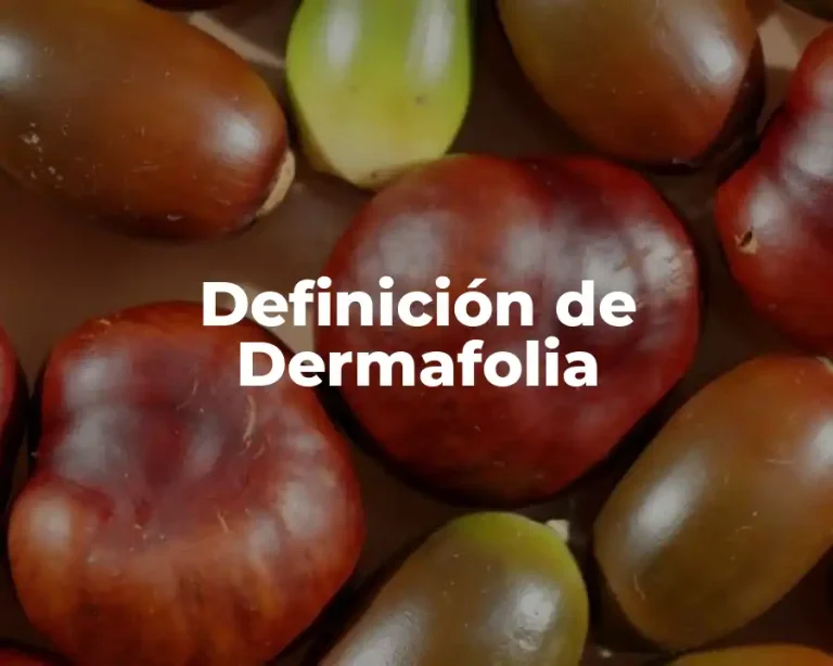 Definición de Dermafolia