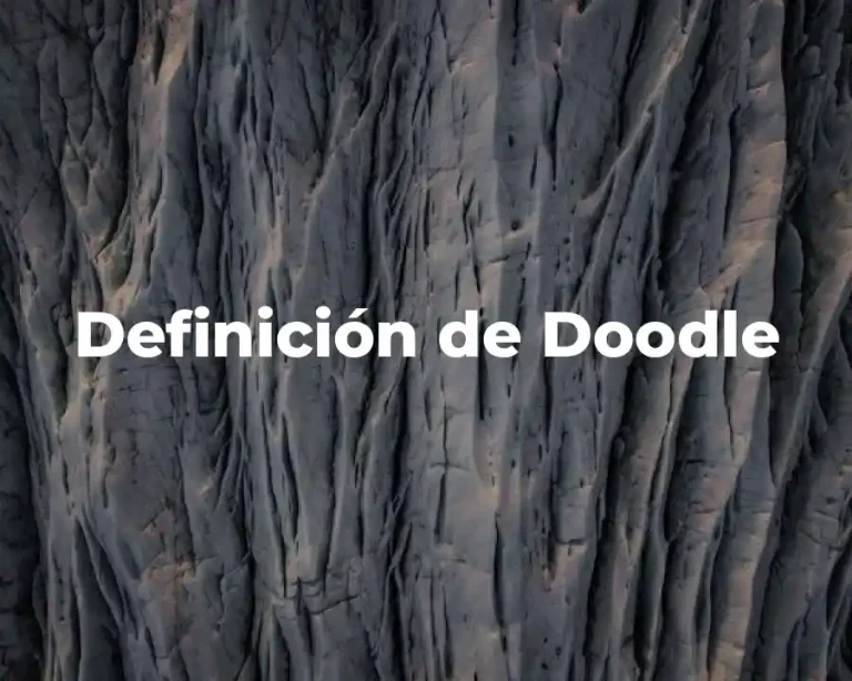 Definición de Doodle