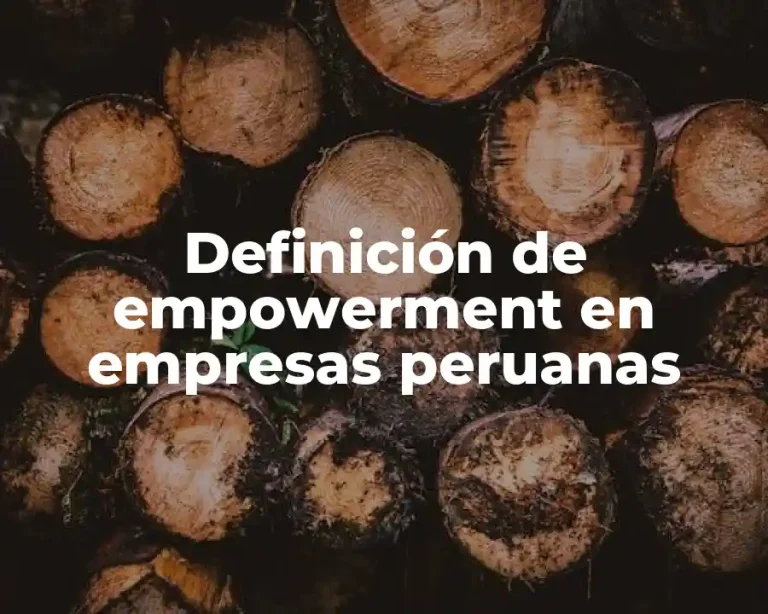 Definición de empowerment en empresas peruanas