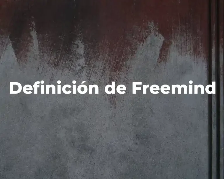 Definición de Freemind