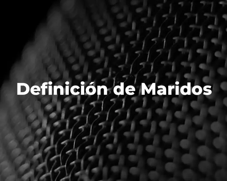 Definición de Maridos