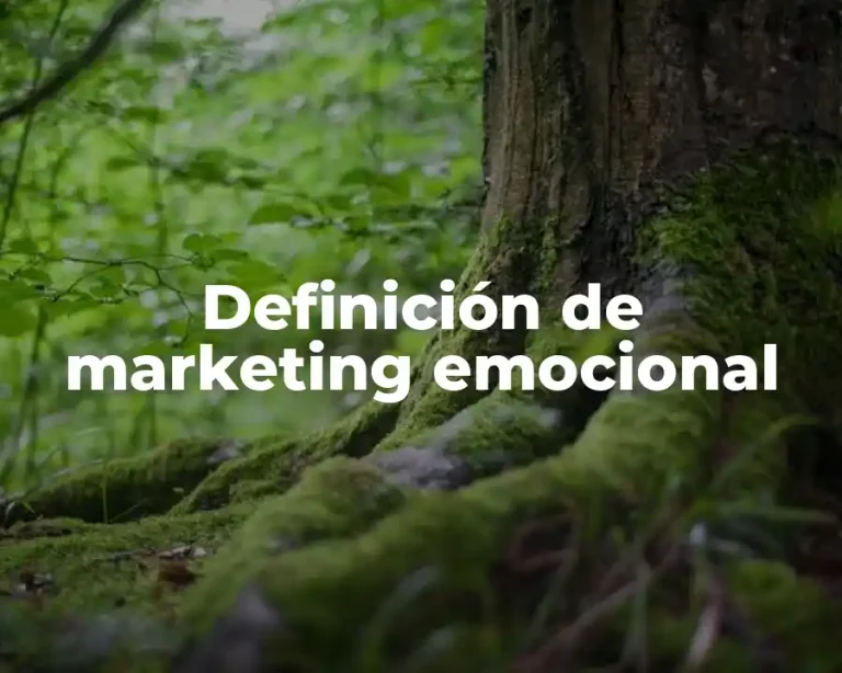 Definición de marketing emocional