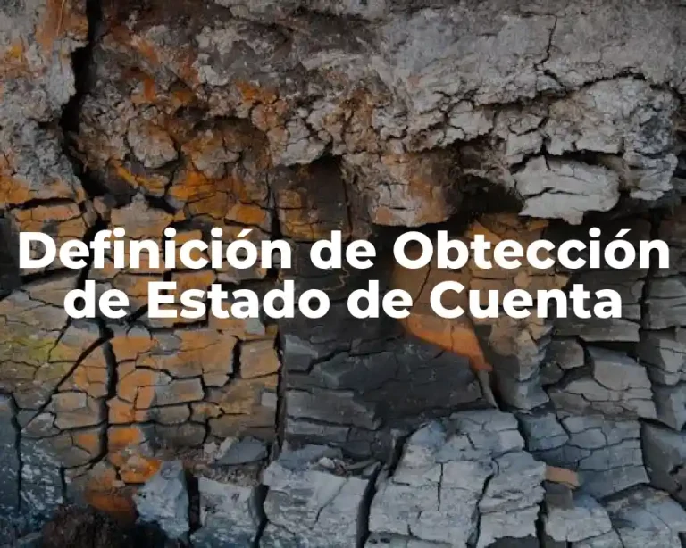 Definición de Obtección de Estado de Cuenta