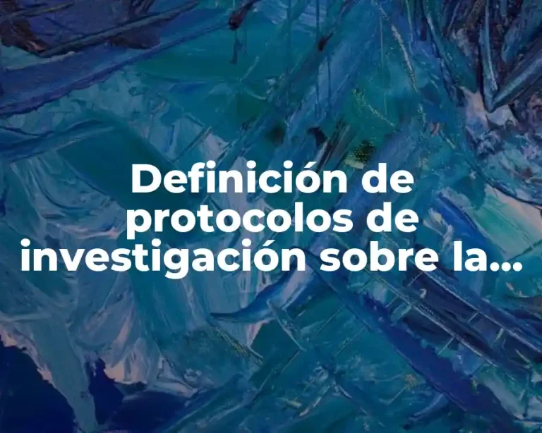 Definición de protocolos de investigación sobre la educación en Cobaq