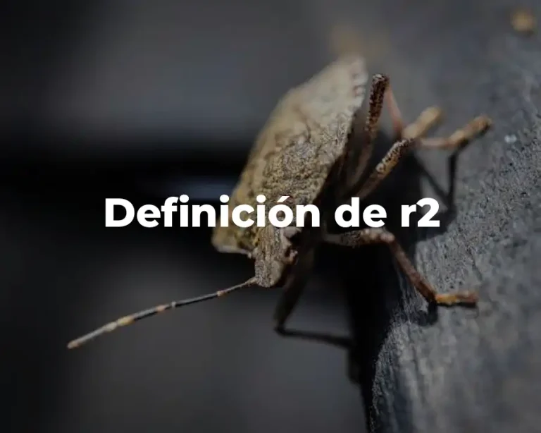 Definición de r2