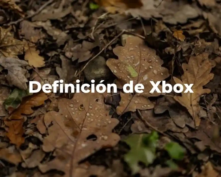 Definición de Xbox