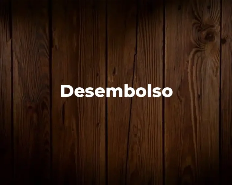 Desembolso