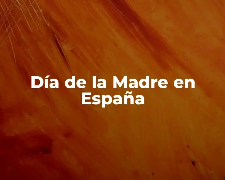 Día de la Madre en España