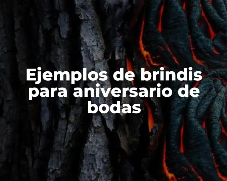 Ejemplos de brindis para aniversario de bodas