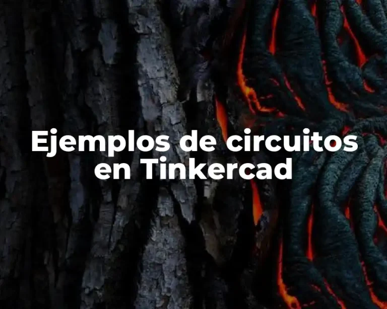 Ejemplos de circuitos en Tinkercad