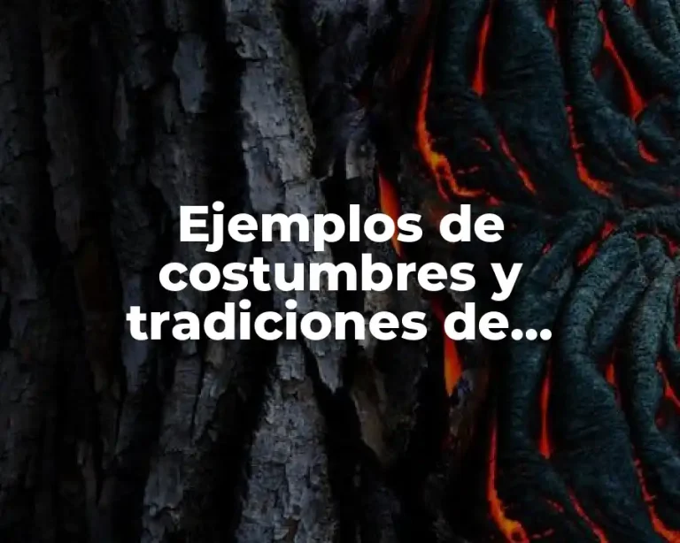 Ejemplos de costumbres y tradiciones de Guatemala