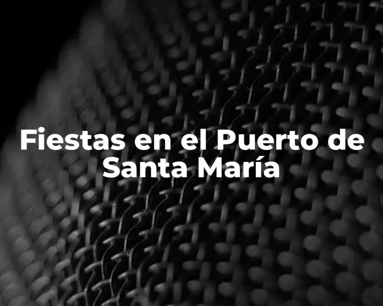 Fiestas en el Puerto de Santa María