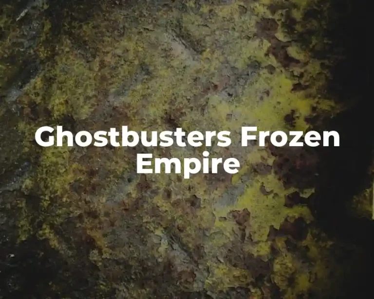Ghostbusters Frozen Empire