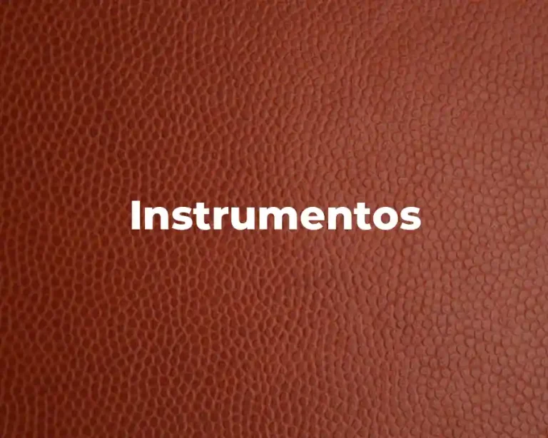 Instrumentos