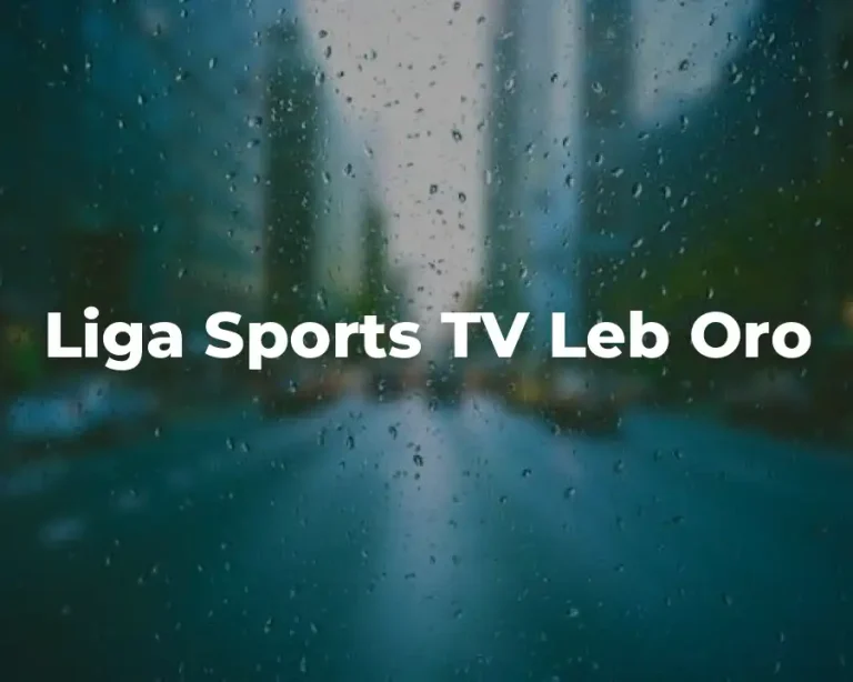 Liga Sports TV Leb Oro