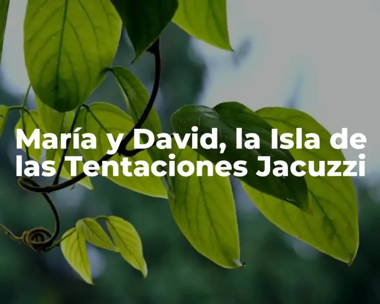 María y David, la Isla de las Tentaciones Jacuzzi