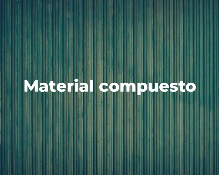 Material compuesto