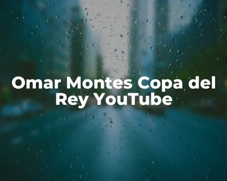 Omar Montes Copa del Rey YouTube