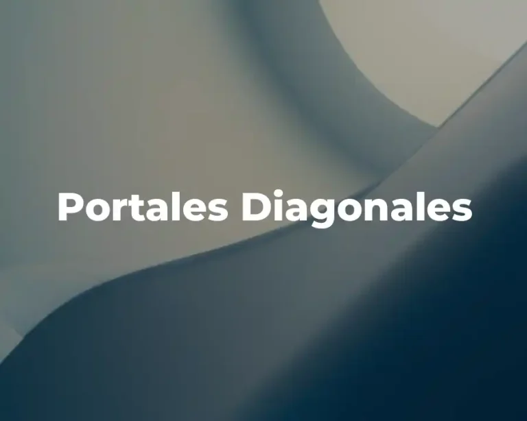 Portales Diagonales