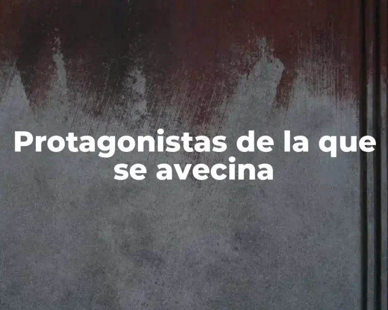 Protagonistas de la que se avecina